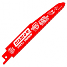 Diablo 6 in. x 8-10-Teeth per in. Steel Demon Metal Demolition Reciprocating Saw Blade (5-Pack)  ** CALL STORE FOR AVAILABILITY AND TO PLACE ORDER **
